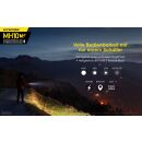 Nitecore Taschenlampe MH10V2 Multitask-Hybrid Cree XP-L2 V6 LED aufladbar mit Akku, 1200 Lumen