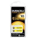 60x Duracell Hörgerätebatterie Activair easytab...