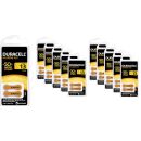 60x Duracell Hörgerätebatterie Activair easytab...