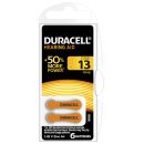 60x Duracell Hörgerätebatterie Activair easytab...