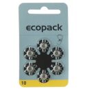 Varta Hörgerätebatterie Ecopack 10 gelb - 10 x...