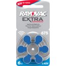 Rayovac Extra V675 blau Hörgerätebatterie - 10...