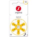 Signia S10 gelb Hörgerätebatterie - 10 x 6 St...