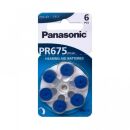 Panasonic H&ouml;rger&auml;tebatterie Zincair 675 blau -...