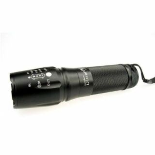 UFI Tac-T Light Tactical Fokus R6 Cree XM-L T6 LED Taschenlampe inkl. 3 x AAA Micro