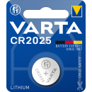 Varta Lithium Knopfzelle CR 2025 3V - 1er Blister / 10...