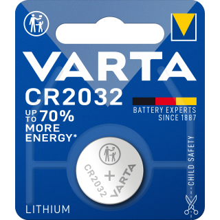 Varta Lithium Knopfzelle CR 2032 3V - 1er Blister