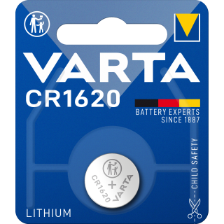 Varta Lithium Knopfzelle CR 1620 3V - 1er Blister