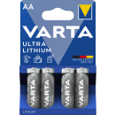 Varta Professional Lithium 6106-L91-AA-Mignon - 4er Blister