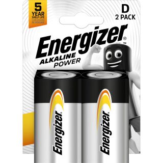 Energizer Alkaline Power Mono (D) - 2er Blister