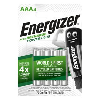 Energizer Powerplus Precharged HR03-AAA-Micro 700 mAH - 4er Blister / 12 Blister in VKE