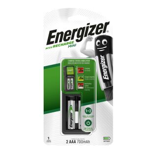 Energizer Mini Charger inkl. 2x AAA 850mAh