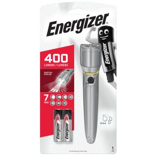 Energizer Taschenlampe Vision HD Metal LED 2AA inkl. Batterien 400 Lumen