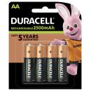 Duracell Recharge Ultra Turbo Akku AA Mignon HR06 2.500...