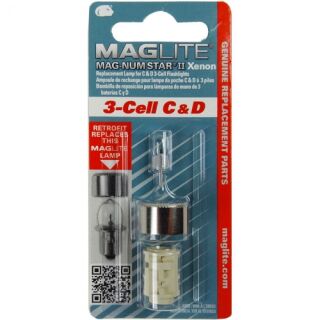Maglite MSII LMXA301 Leuchtmittel Xenon fr 3C/3D Maglite - 1er Blister / 12 Blister in VKE