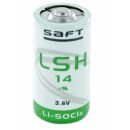 Saft  LSH 14 ER-C Lithium-Thionylchlorid Baby 3,6 V...