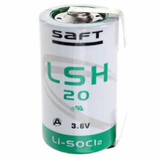 SAFT LSH 20 Lithium Batterie 3.6V Primary LSH20 mit U-L&ouml;tfahnen