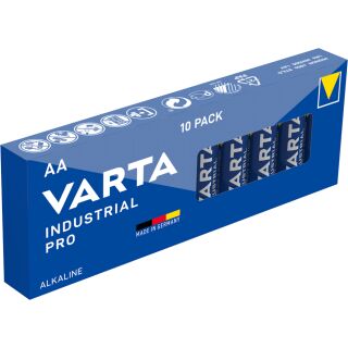 Varta Industrial Alkaline 4006-LR6-E91-AA-Mignon 10er Pack