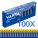 100x Mignon AA / LR6 - Batterie Alkaline, VARTA...
