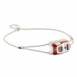 Petzl BINDI E102AA01 Orange ultrakompakte Stirnlampe mit 3 Leuchtstufen und Rotlicht für Jogging Outdoor