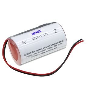Ersatzbatterie für Jablotron BAT-100A + JA-163A Wireless Outdoor Sirene Alarm Batterie LONGLIFE High Power