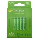 AAA Akku GP NiMH 850 mAh ReCyko+ 1,2V 4 Stück