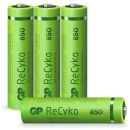 AAA Akku GP NiMH 850 mAh ReCyko+ 1,2V 4 Stück