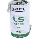 Saft  LS33600 ER-D Mono Lithium-Thionylchlorid 3,6V,...