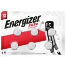 Energizer Lithium 3V CR2032 Knopfzelle 6er Blister