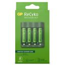 GP Recyko USB-Ladegerät/Charger B421 inkl. 4x 850mAh AAA