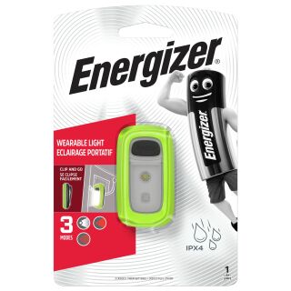 Energizer Wearable Clip Light inkl. Batterie