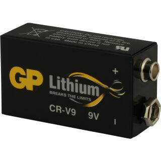 GP CR9V Lithium Rauchmelder 9V U9VL-J Power Cell CR-V9 1er Blister