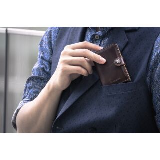 Led Lenser Lite Wallet Vintage Brown mit RFID Schutz