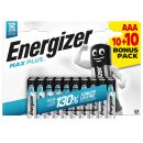 Energizer Maxplus Micro (AAA) 10 + 10 Bonuspack - 20er...