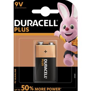 Duracell 1er Pack Plus 9V / Block Batterie