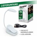 Energizer Buchleuchte Rechargeable Booklight weiss