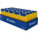 Varta Longlife Alkaline 4122-​6LR61-9V-E-Block - 20er Tray