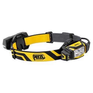 Petzl Xena Profi Kopflampe schwarz/gelb E004BA00