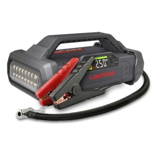 Lokithor JA302 Jumpstarter 12V 2500A mit Kompressor