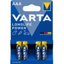 10x Varta Longlife Power Alkaline 4903-LR03-AAA-Micro