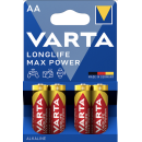 20x Varta LONGLIFE Max POWER Alkaline 4706-LR6-AA-Mignon...