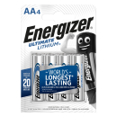 Energizer 4er Pack Ultimate Lithium AA / Mignon Batterien