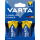 6x Varta Longlife Power Alkaline 4920-LR20-D-Mono, 2er Blister