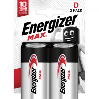 6x Energizer Max Mono (D) - 2er Blister