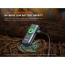 Fenix E06R Schlüsselbundleuchte Weißes+UV+Laser Licht Grau