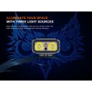 Fenix E06R Schlüsselbundleuchte Weißes+UV+Laser Licht Grau