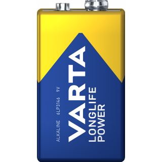 272x Varta Longlife Power Alkaline 4922-​6LR61 E-​Block