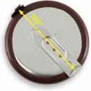 Panasonic Akku VL2330 kompatibel zu Land Rover LR2 LR3 Discovery Range Rover Autoschlüssel Fernbedienung