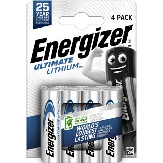 4x Energizer Lithium Batterien kompatibel zu Blink XT Outdoor Kamera