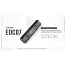 Nitecore Taschenlampe EDC07 1500 Lumen MCT schwarz